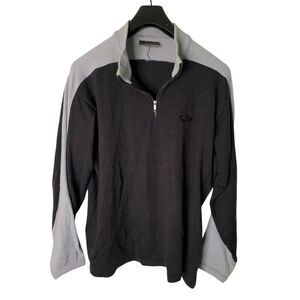 Icebreaker Sport 320 1/4 zip pullover 100% merino wool men's size large